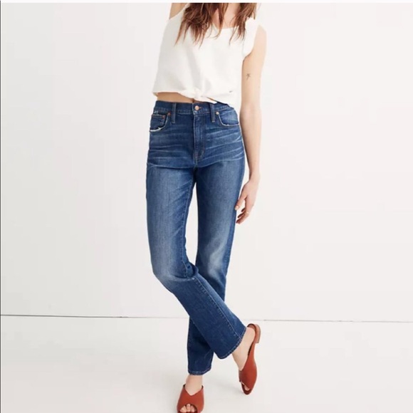 Madewell high rise slim fit boyjean - Picture 2 of 11